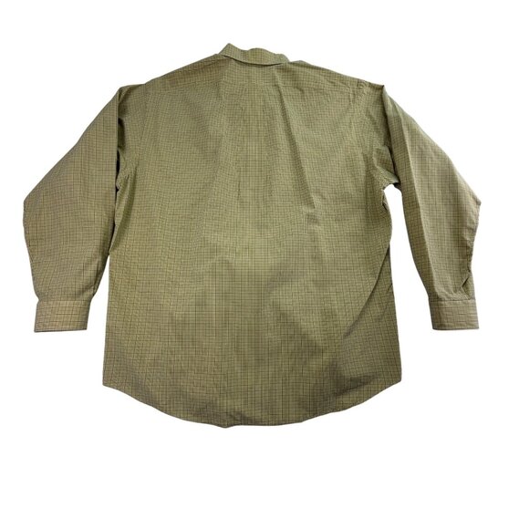 Ralph Lauren Mens Yellow Plaid Cotton Button-Down Shirt Long Sleeve Size L - Picture 2 of 8